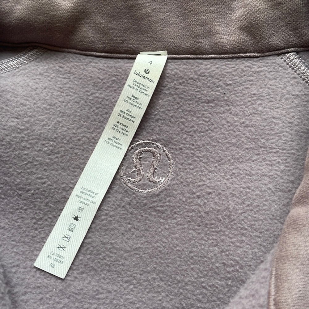 Light Lilac Lululemon Jacket